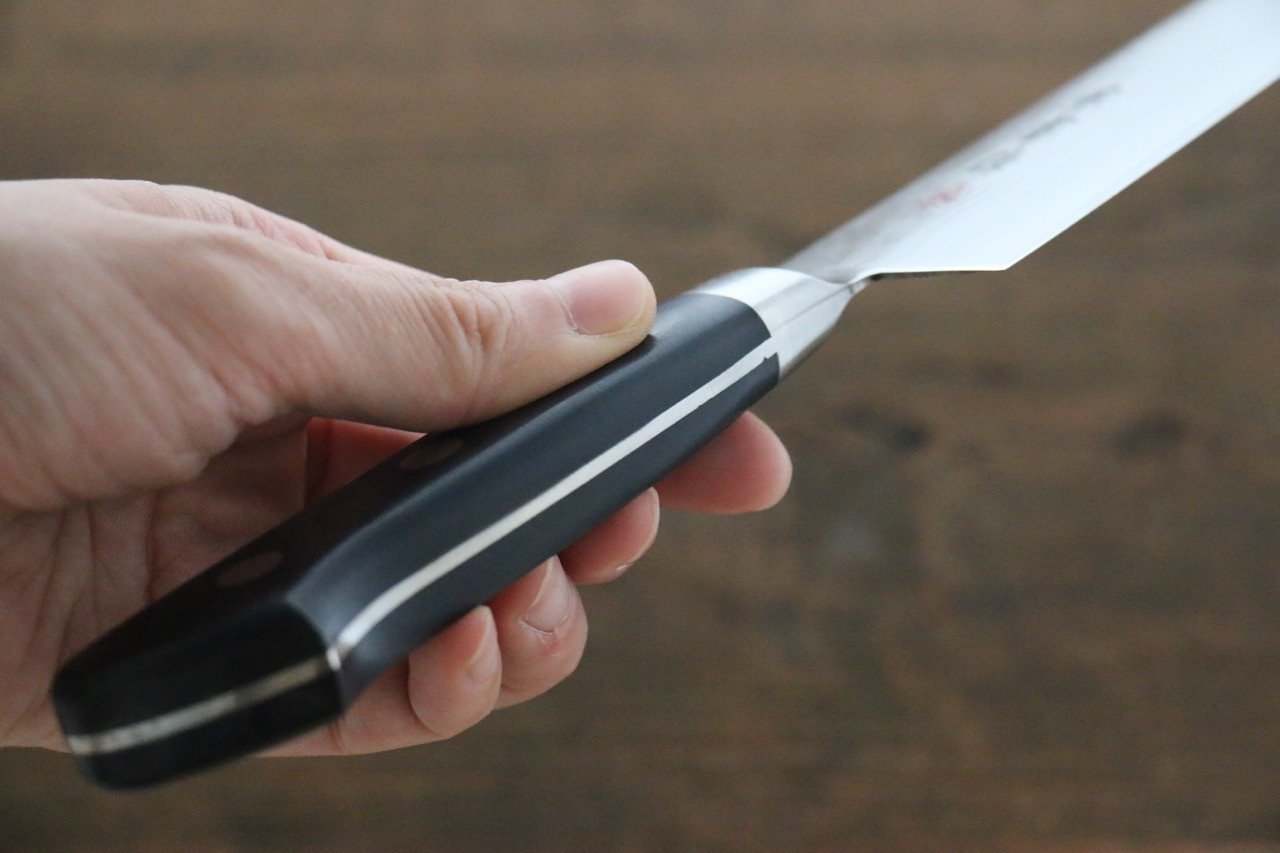 兼常 VG10 33層 ダマスカス 三徳包丁  180mm プラスチック柄 - 清助刃物