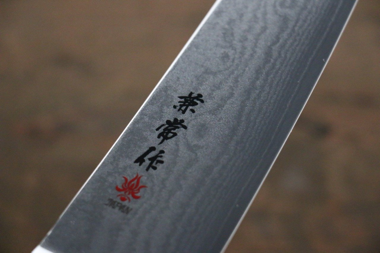 兼常 VG10 33層 ダマスカス 三徳包丁  180mm プラスチック柄 - 清助刃物