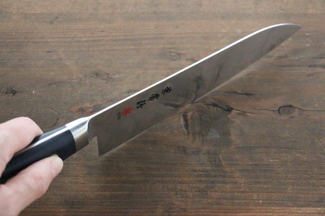 兼常 VG10 33層 ダマスカス 三徳包丁 180mm プラスチック柄 - 清助刃物
