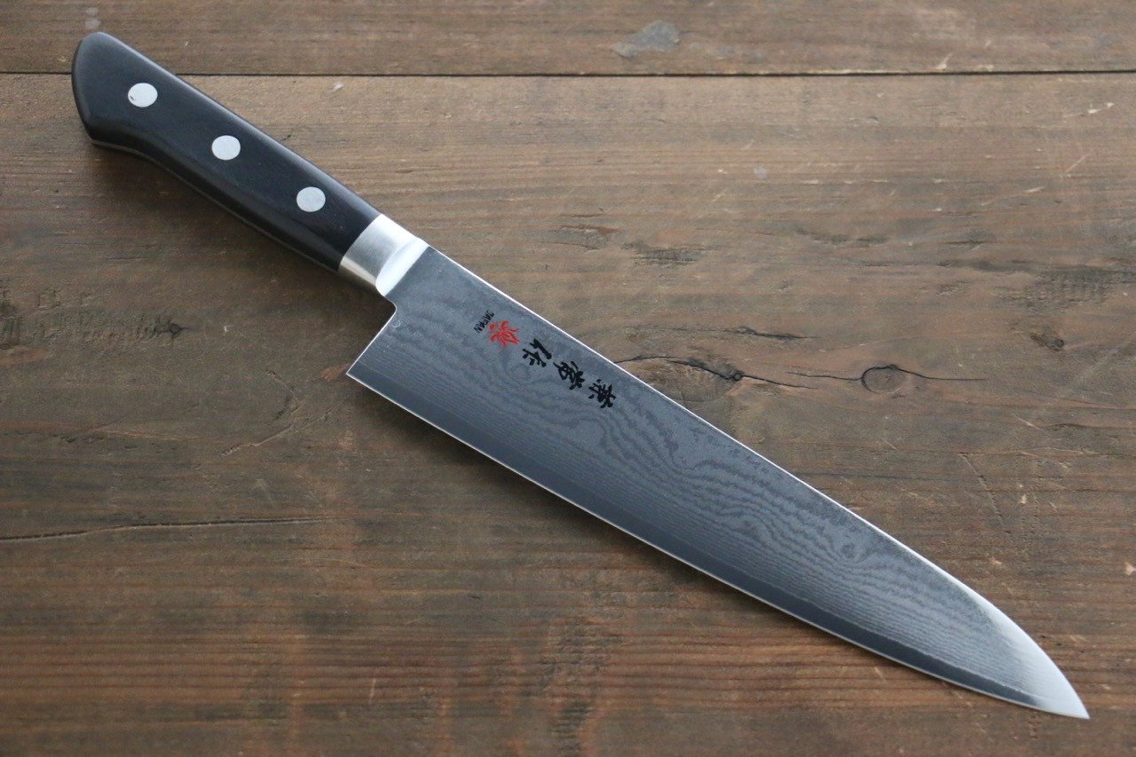 兼常 VG10 33層 ダマスカス 牛刀包丁 210mm 合板柄 - 清助刃物