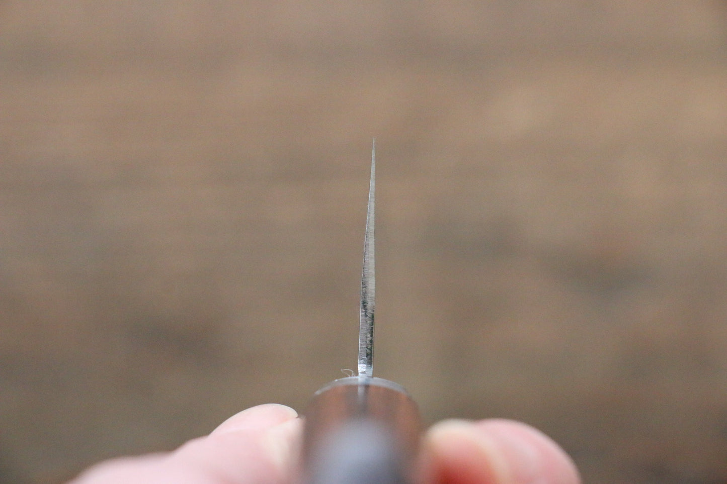 訓平 V金1号 磨き仕上げ 三徳包丁 170mm マホガニー柄 - 清助刃物