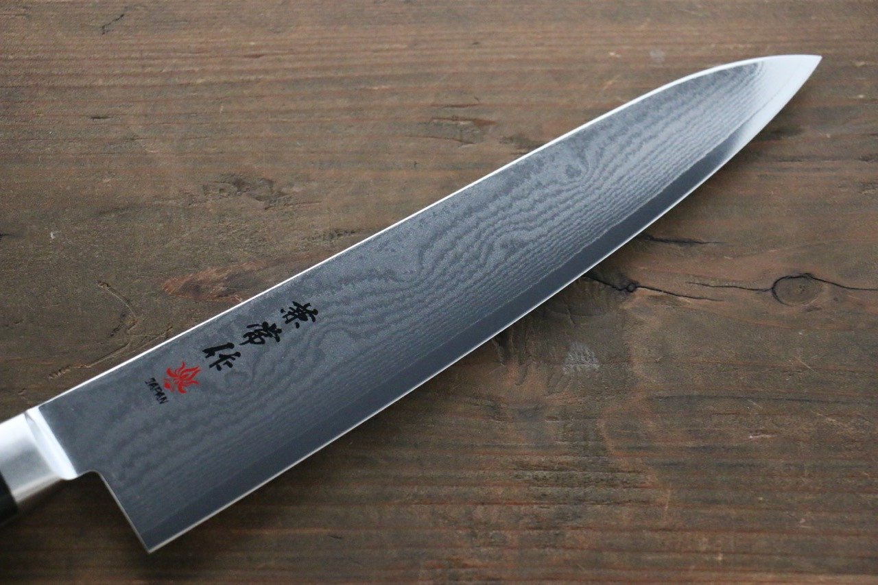 兼常 VG10 33層 ダマスカス 牛刀包丁 210mm 合板柄 - 清助刃物