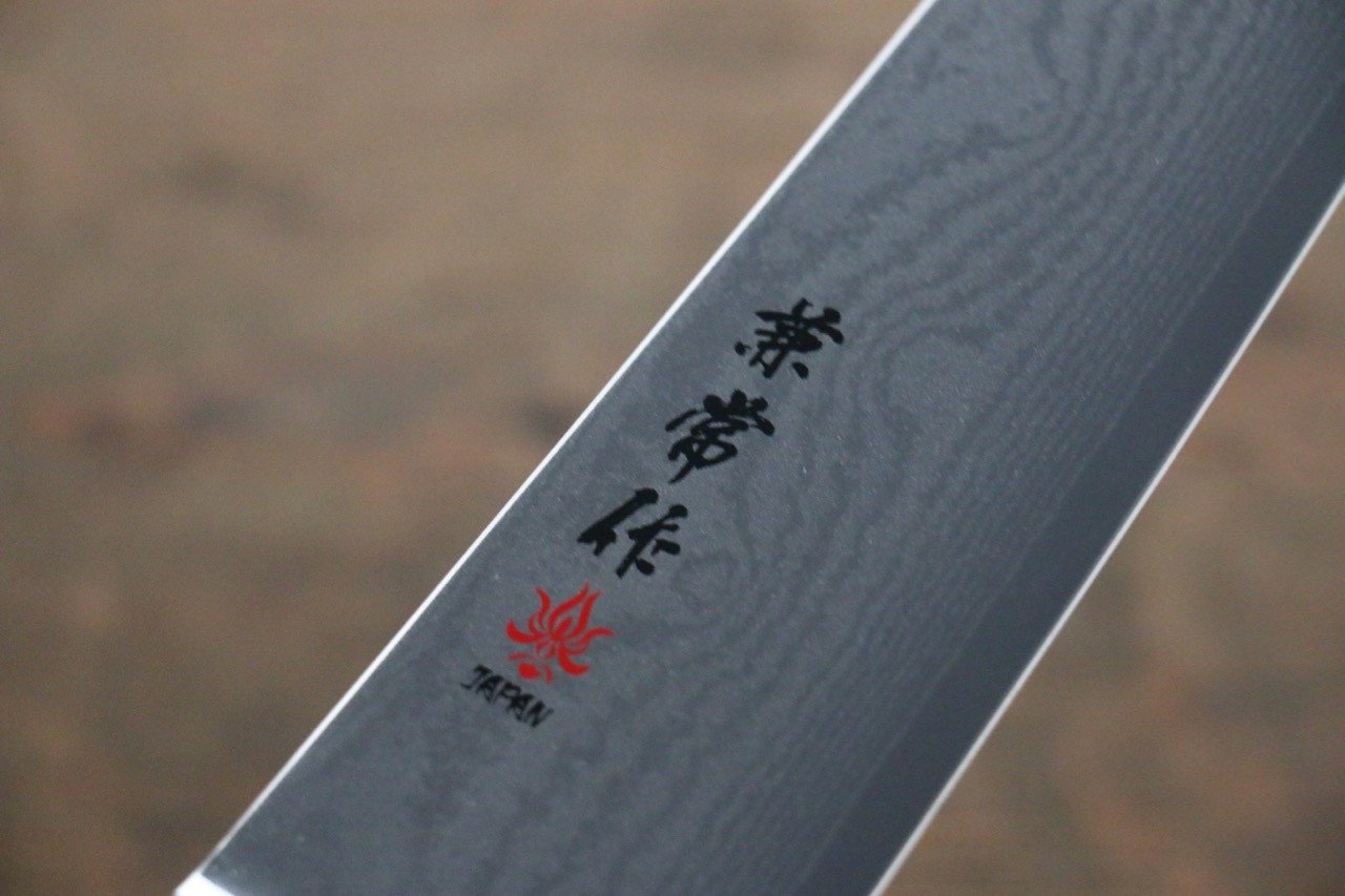 兼常 VG10 33層 ダマスカス 牛刀包丁 210mm 合板柄 - 清助刃物
