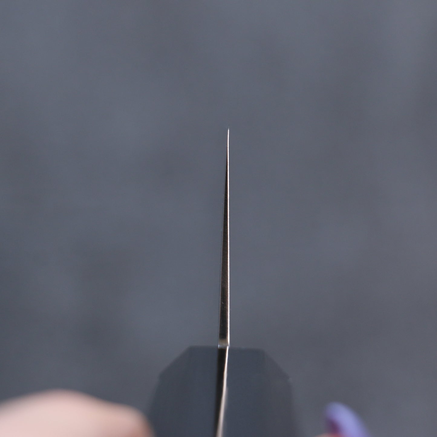 清助 V金10号 ダマスカス 三徳包丁  180mm 富士桜漆塗り柄 - 清助刃物