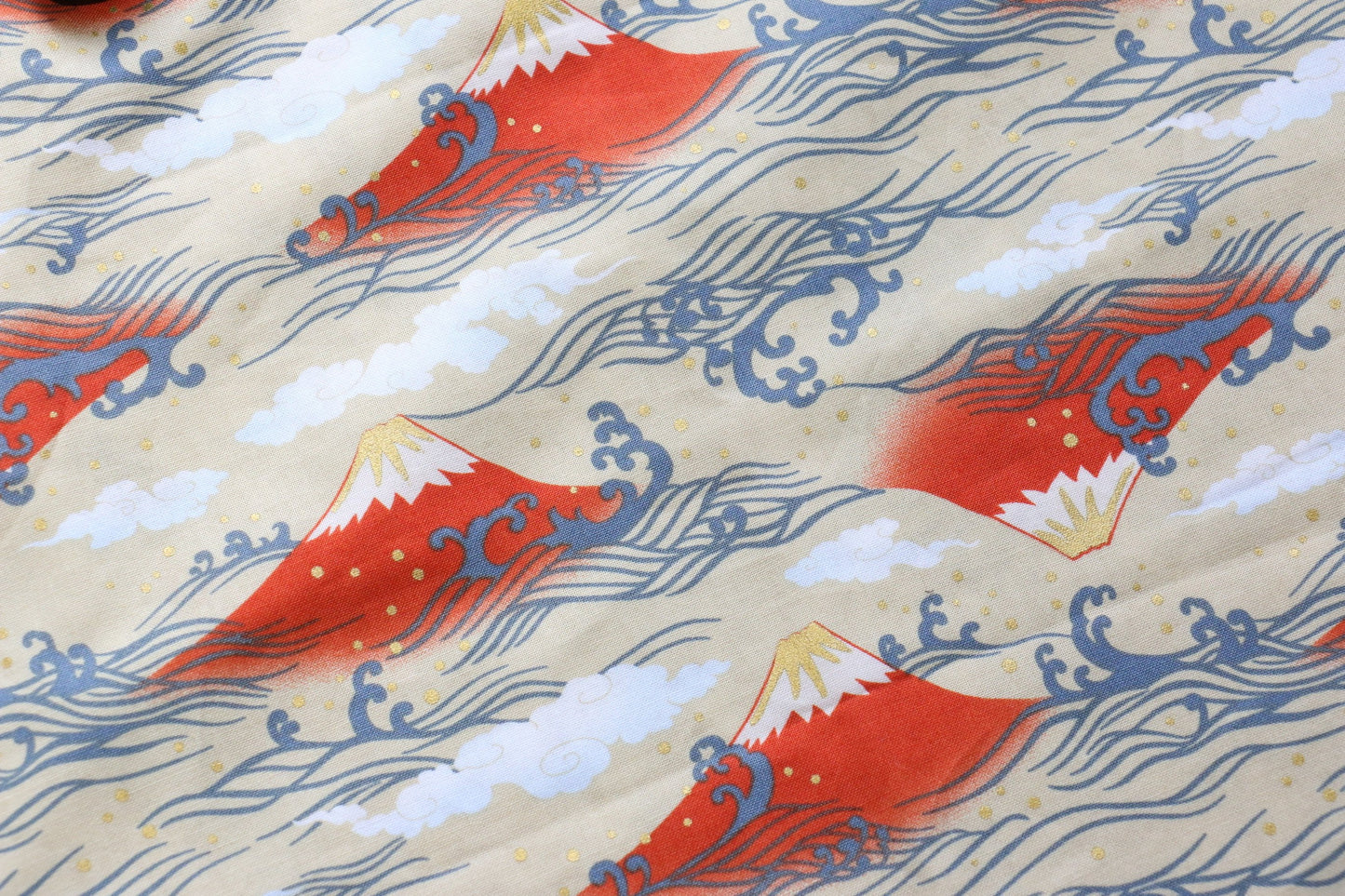 和柄包丁ケース 浮世絵×富士柄 4本用 - 清助刃物