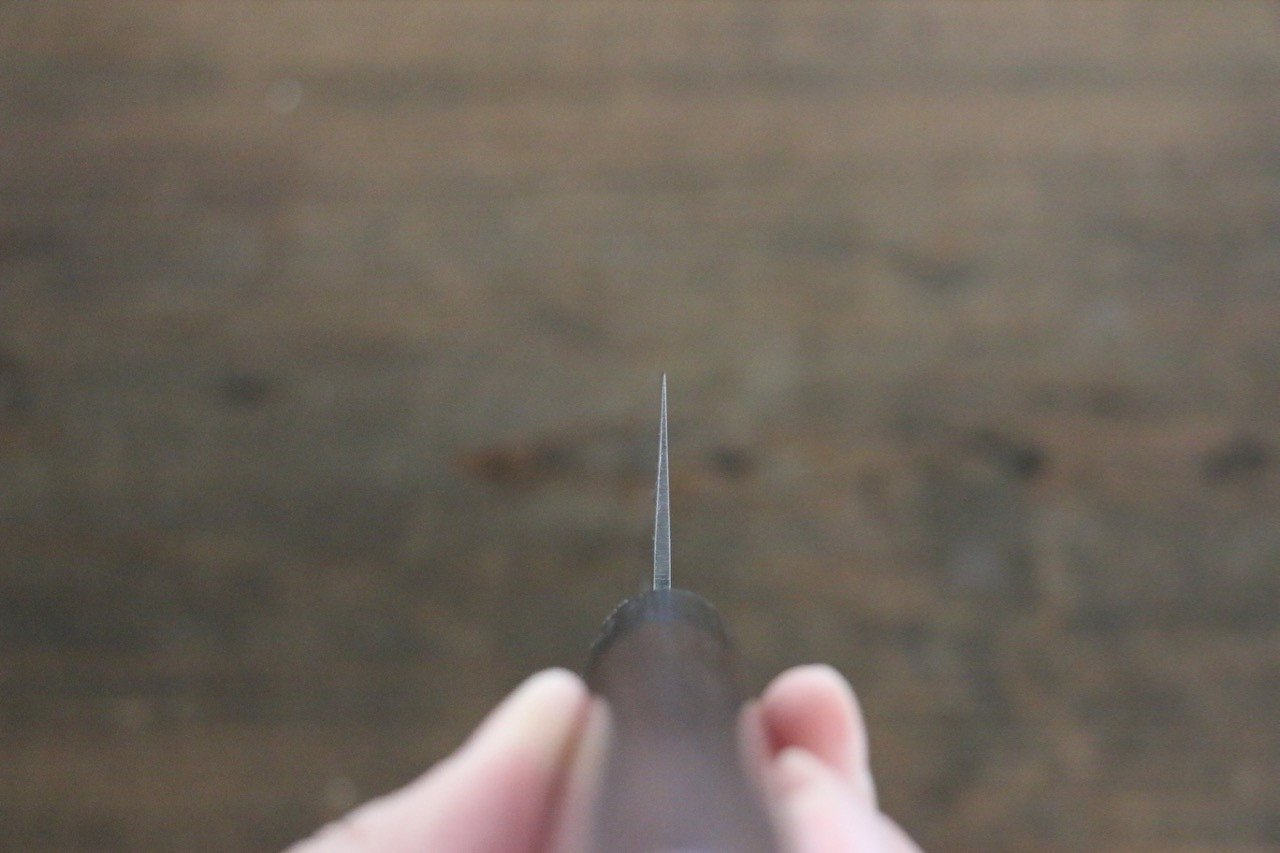 堺 孝行 AUS10 45層ダマスカス 牛刀包丁  210mm 紫檀柄 - 清助刃物