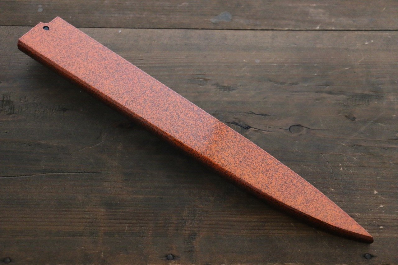 光 鞘 柳刃包丁 黒合板ピン付き-300mm - 清助刃物