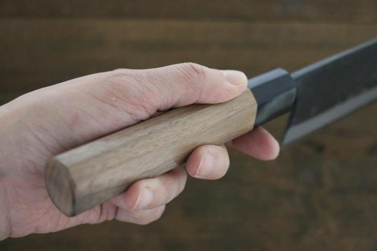 堺 孝行 青ニ鋼 黒打 菜切包丁 170mm - 清助刃物