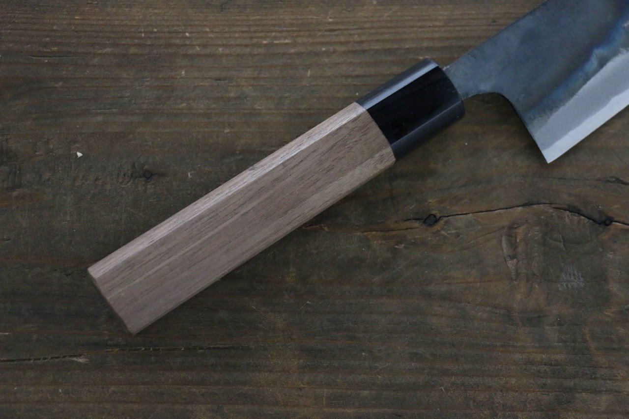 堺 孝行 青ニ鋼 黒打 三徳包丁 170mm - 清助刃物