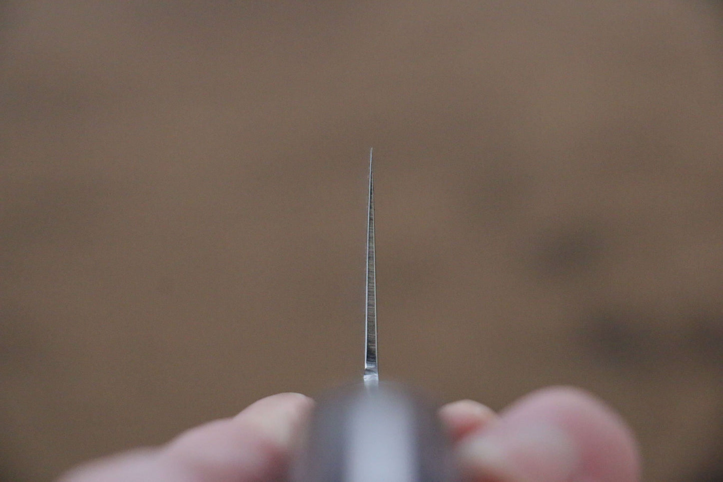 堺 孝行 V金10号 17層ダマスカス 鏡面仕上げ 三徳包丁 165mm - 清助刃物