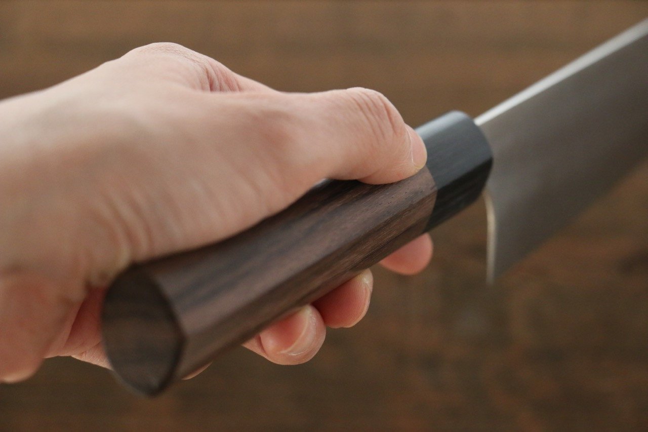 清助 SG2 三徳包丁 180mm 紫檀柄 - 清助刃物