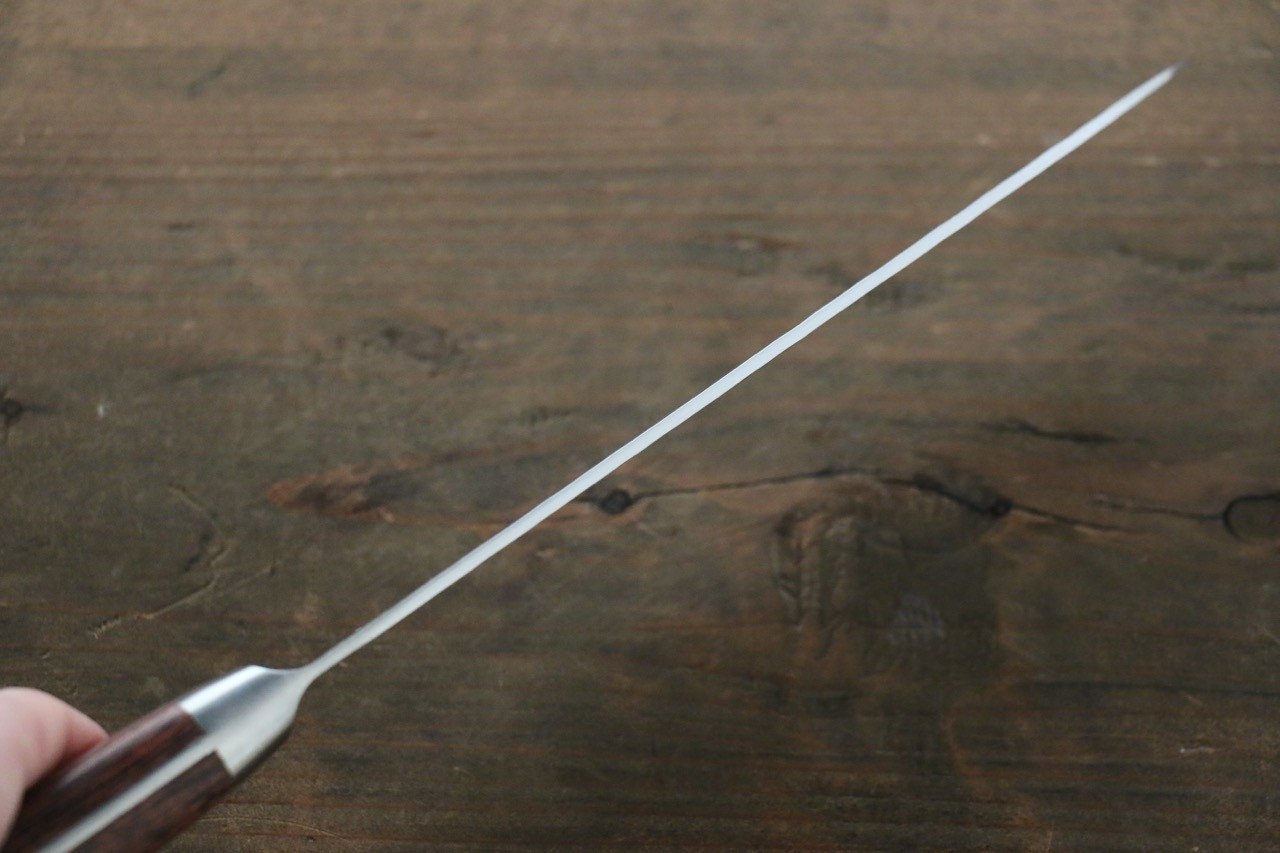 清助 VG10 33層 ダマスカス 三徳包丁  180mm マホガニー柄 - 清助刃物