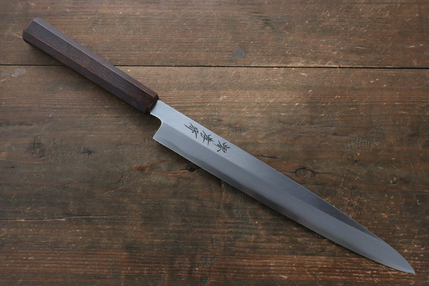 堺 孝行 やすらぎ INOX モリブデン鋼 柳刃包丁 270mm ABS樹脂柄 - 清助刃物