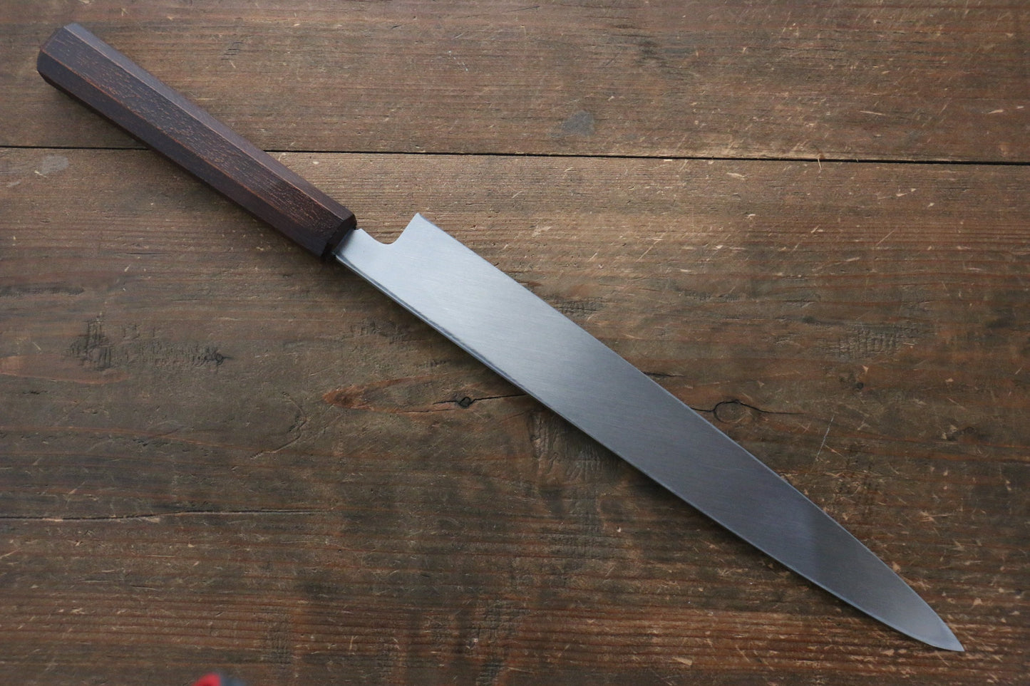 堺 孝行 やすらぎ INOX モリブデン鋼 柳刃包丁 270mm ABS樹脂柄 - 清助刃物