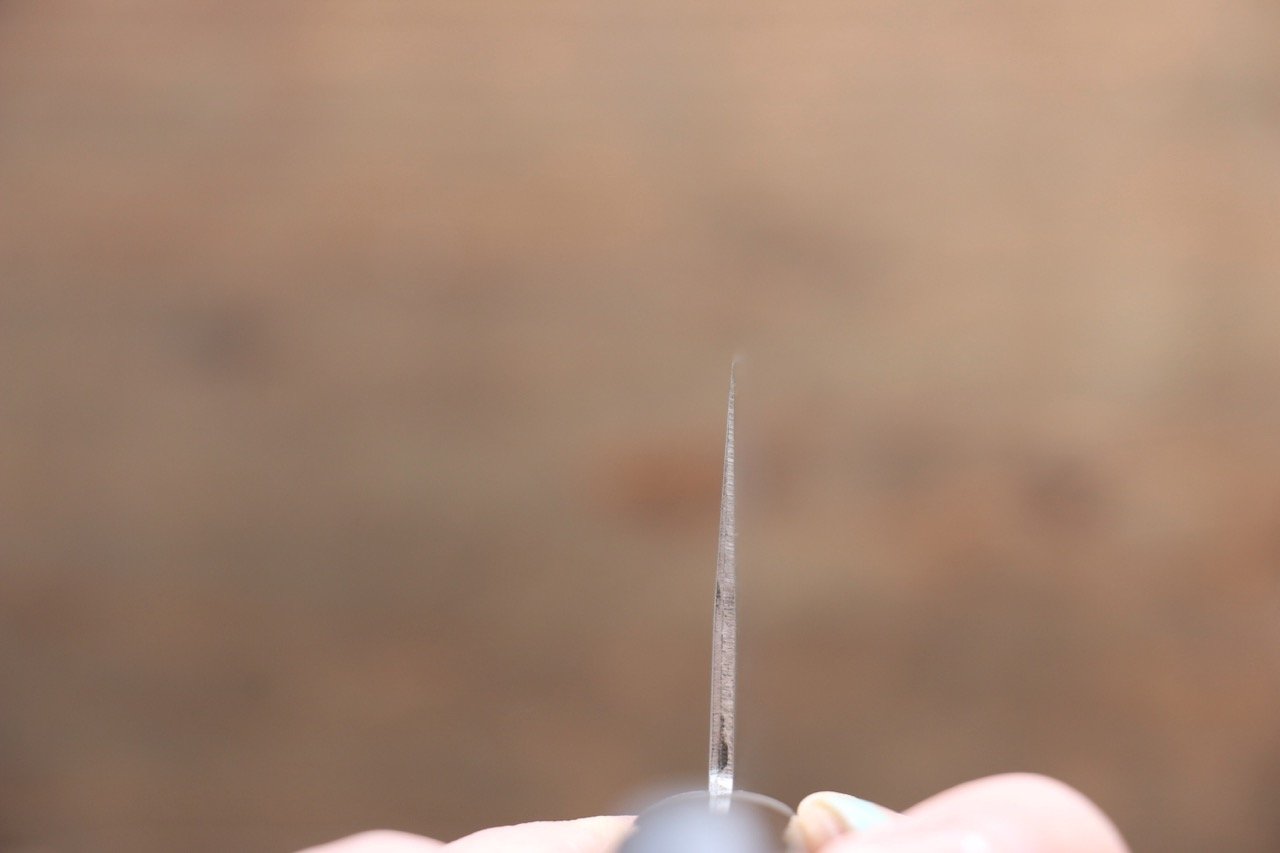 訓平 彩流(さいりゅう) V金10号 ダマスカス 菜切包丁 165mm 合板柄 - 清助刃物