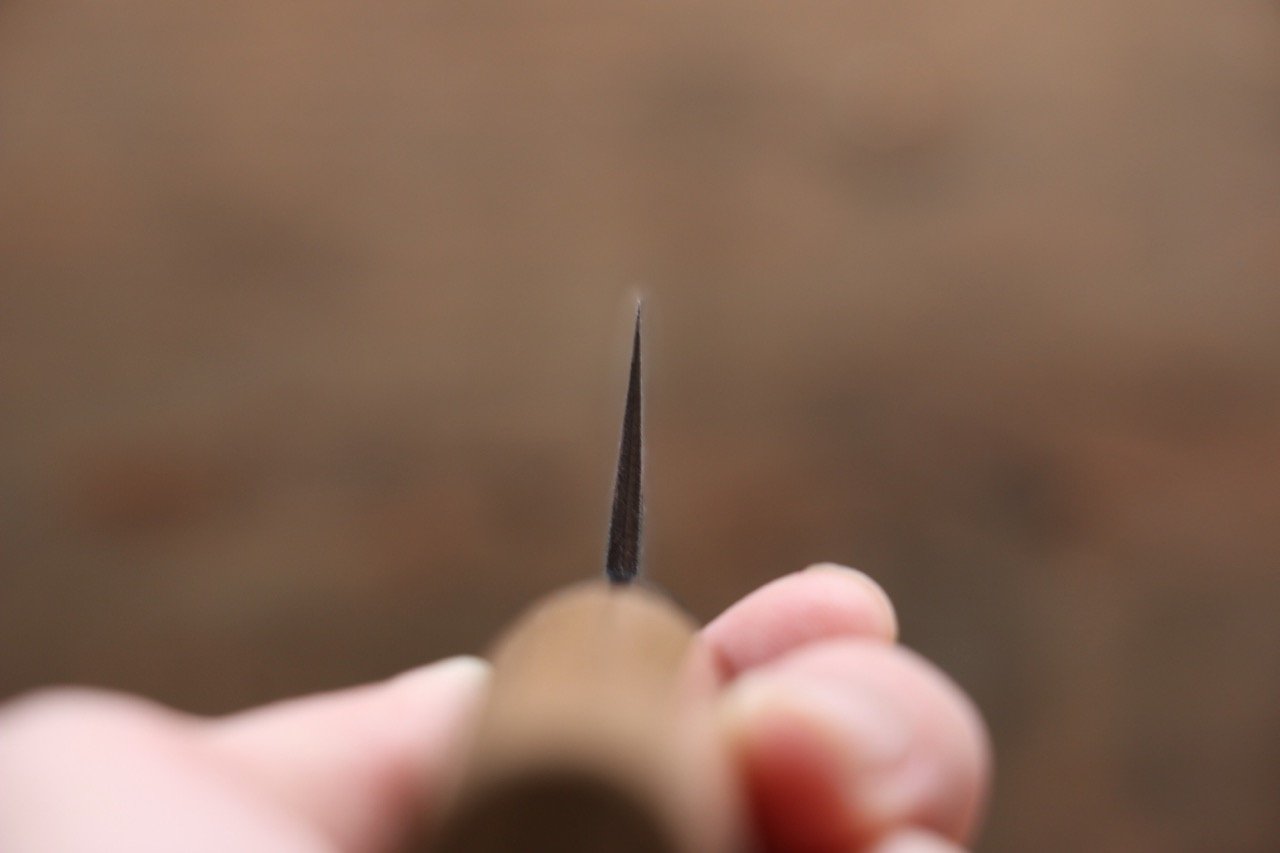 Seisuke Blue Steel No.2 Nashiji Gyuto, Nakiri, Petty Japanese Chef Knives Set - 清助刃物