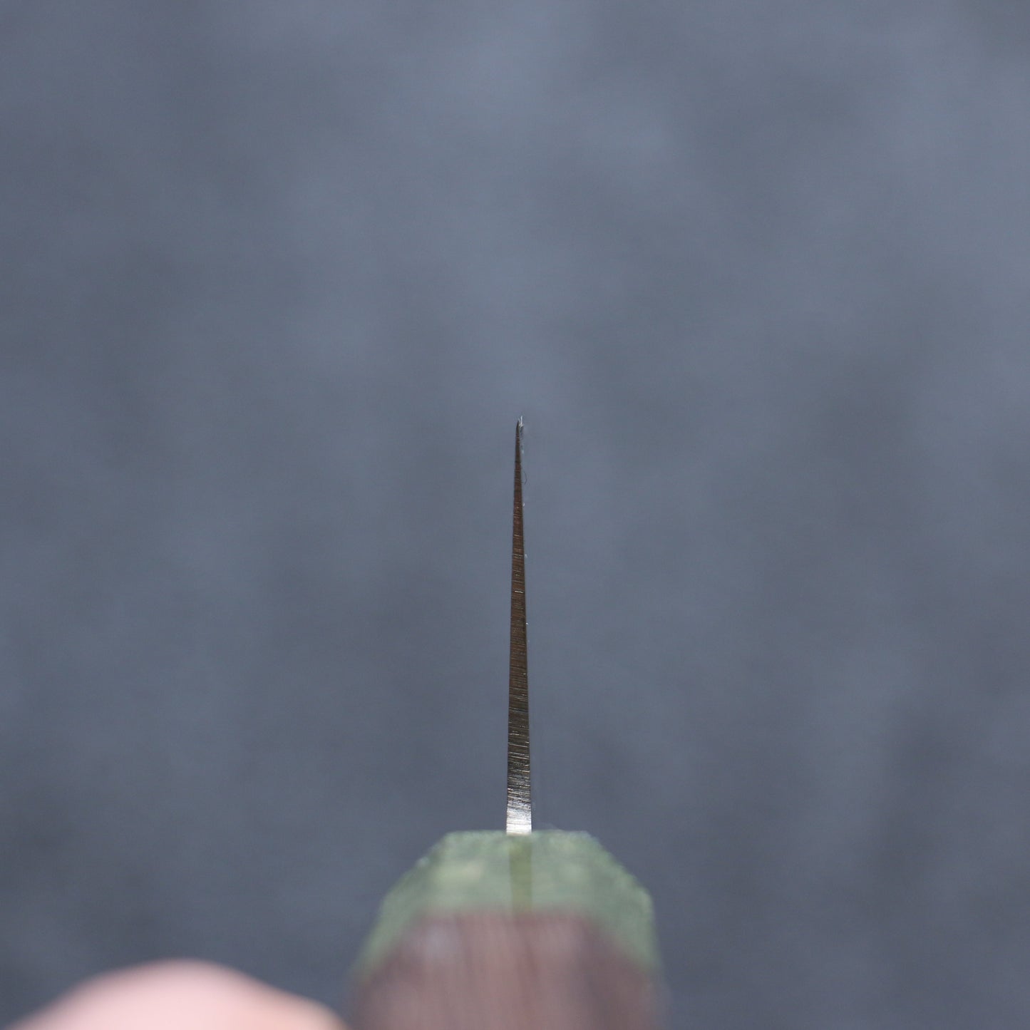 堺 孝行 JEWEL エメラルド V金1号 三徳包丁 180mm ウエンジ(両側緑口輪)柄 - 清助刃物