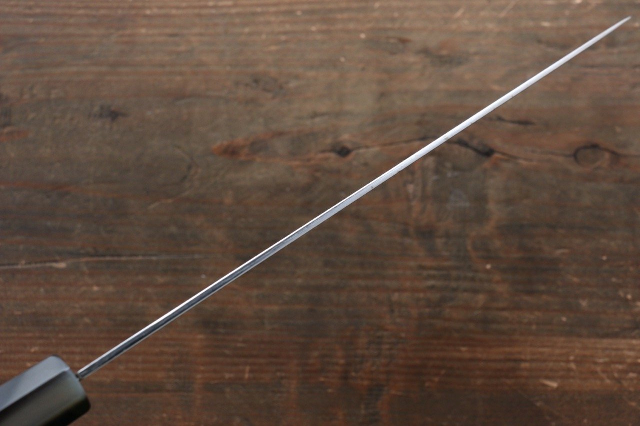 佑成 SG2 ダマスカス 牛刀包丁  240mm 両側リング付き黒檀柄 - 清助刃物