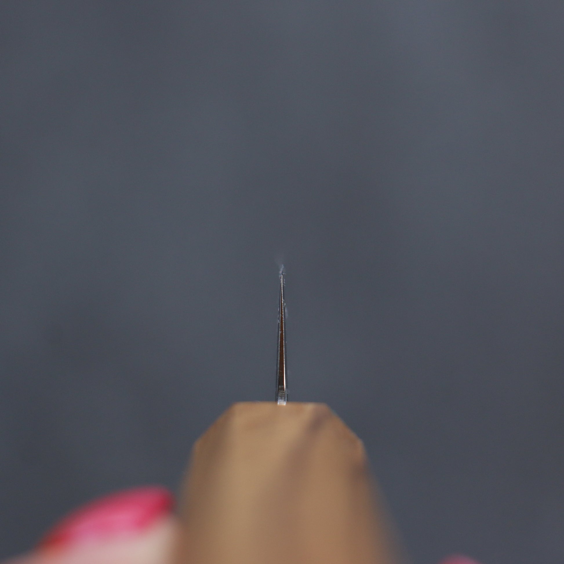 清助 ZA-18 鏡面仕上げ ダマスカス ペティーナイフ  135mm 樫柄 - 清助刃物