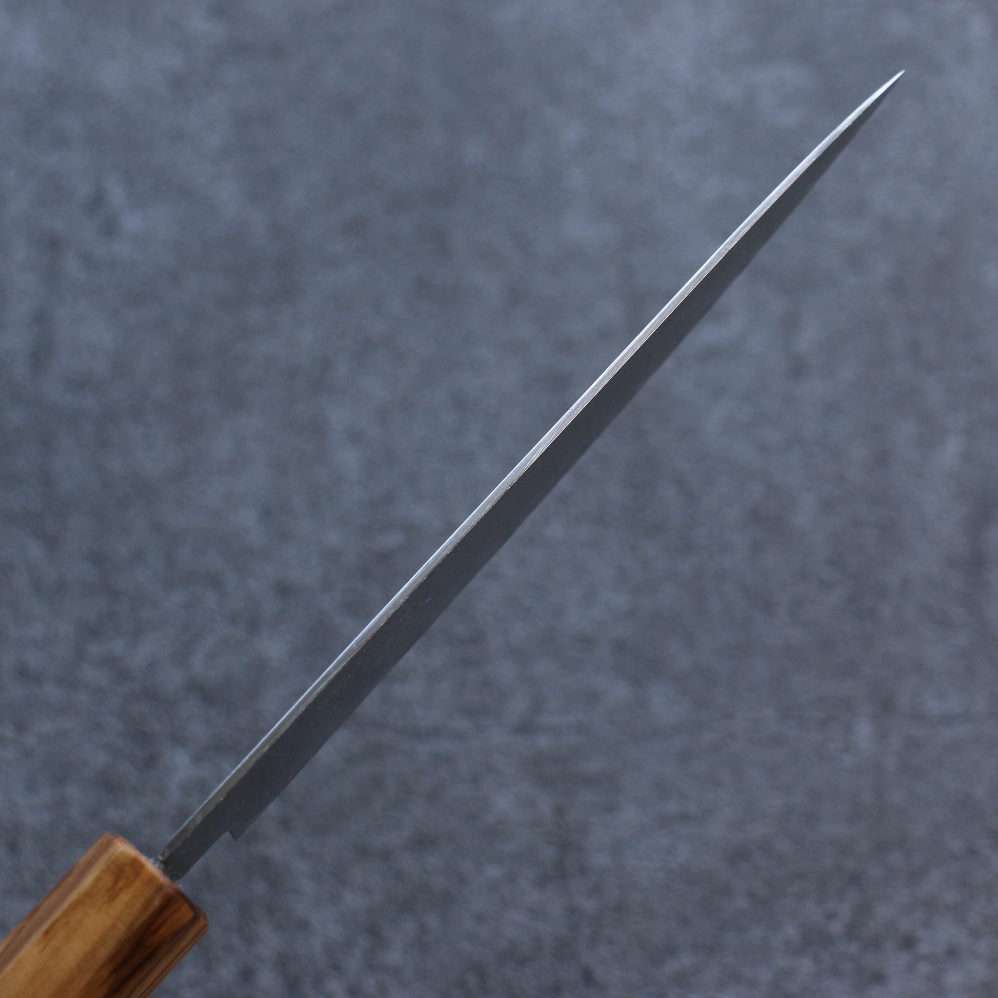 清助 ZA-18 鏡面仕上げ ダマスカス ペティーナイフ  135mm 樫柄 - 清助刃物