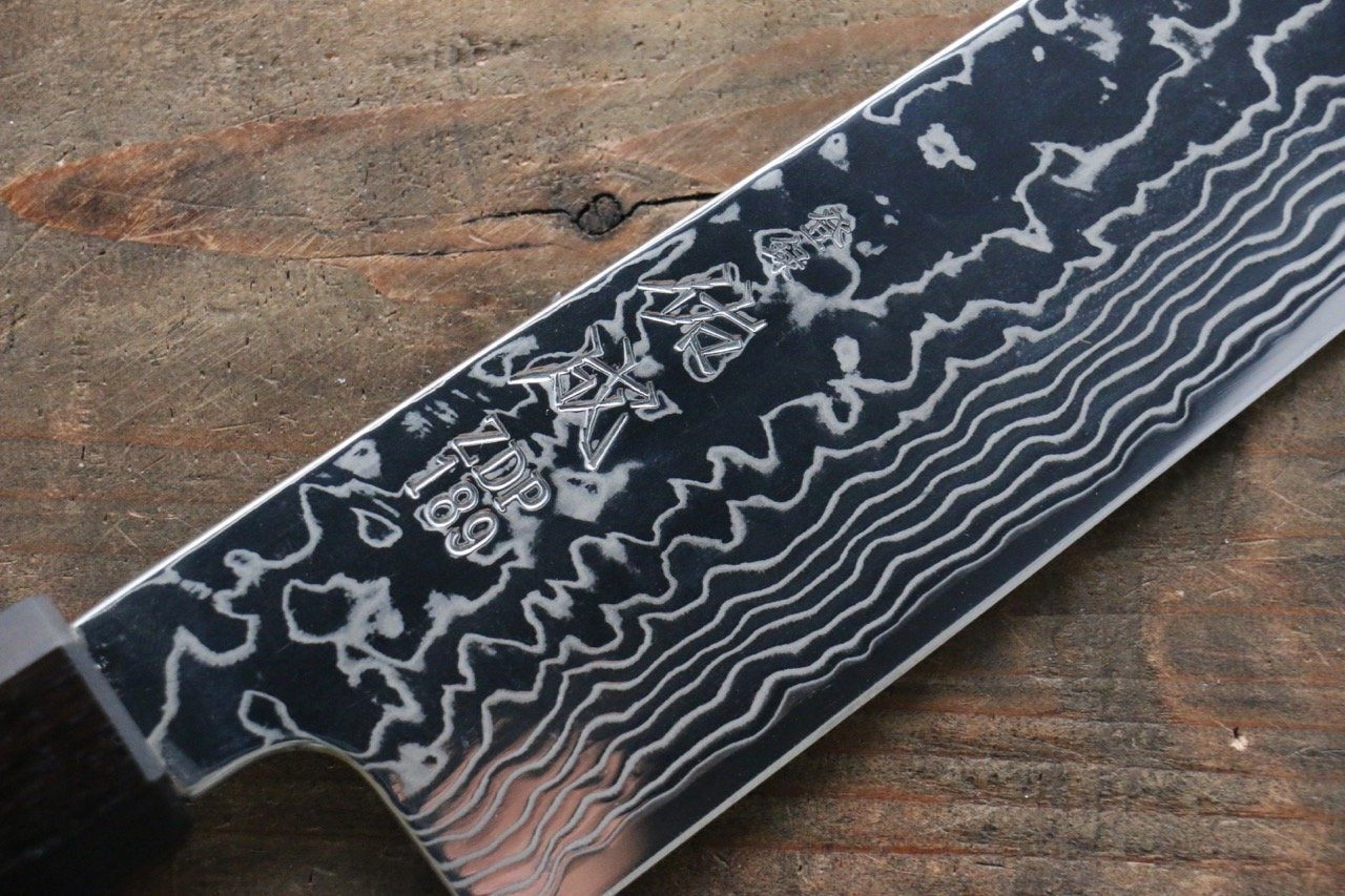 佑成 ZDP189 ダマスカス 牛刀包丁  210mm 柄 - 清助刃物