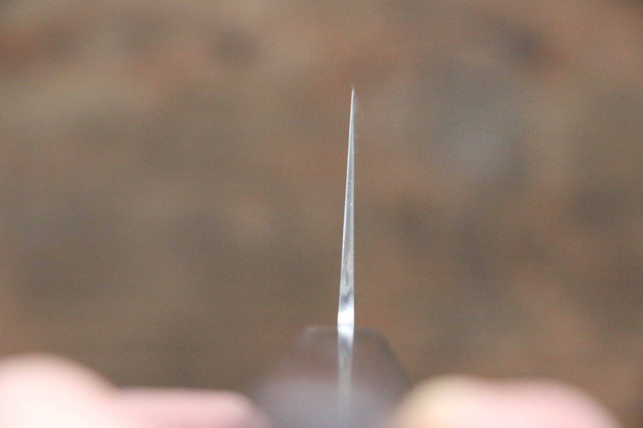 佑成 青スーパー鋼 牛刀包丁 240mm 紫檀柄 - 清助刃物