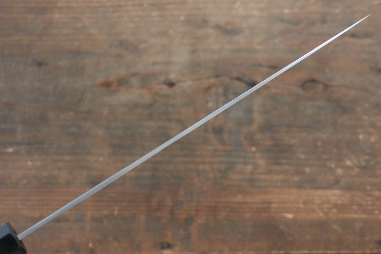 佑成 青スーパー鋼 牛刀包丁  210mm 紫檀柄 - 清助刃物