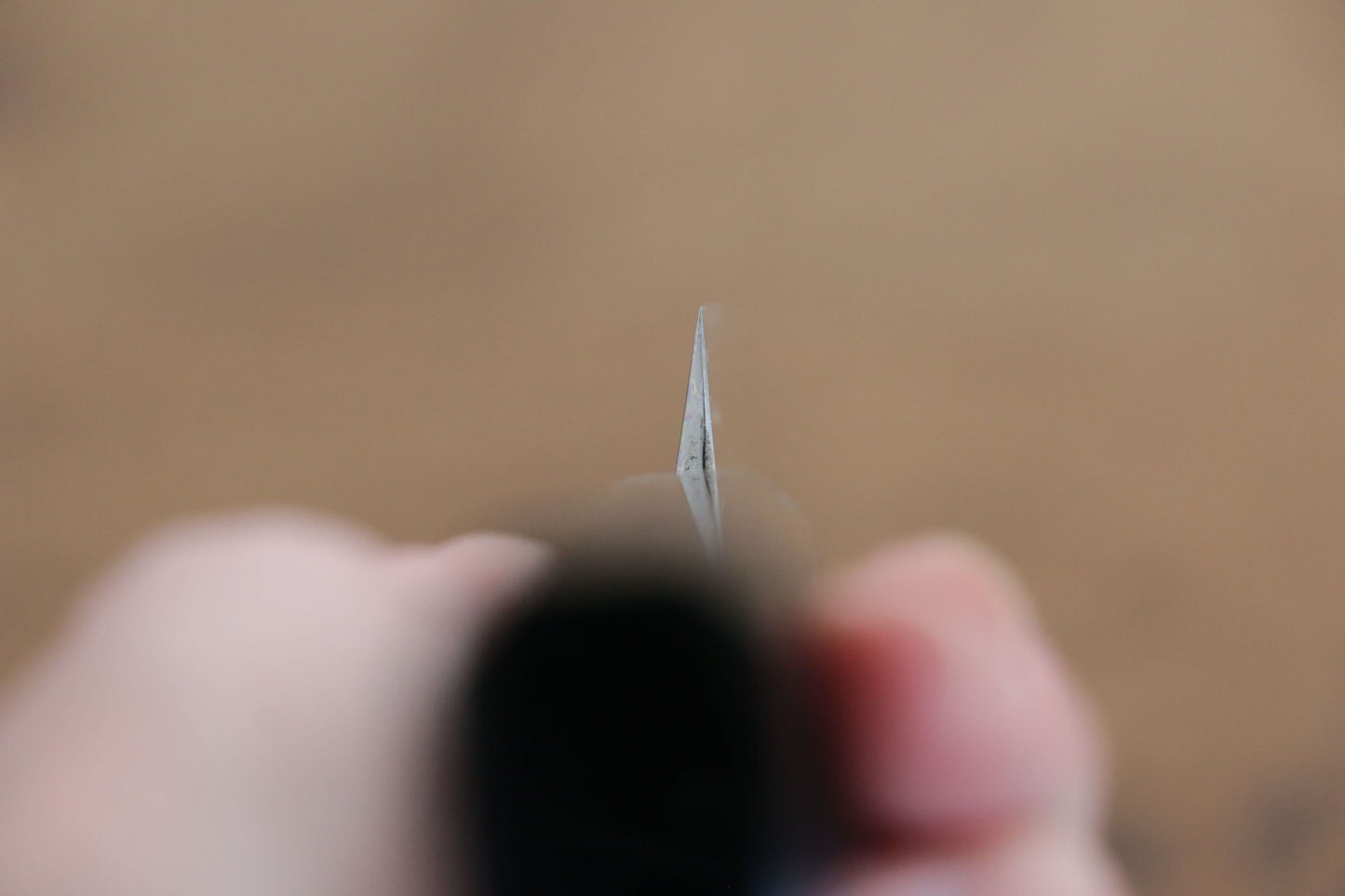 清助 V金10号 先丸蛸引包丁 300mm 樫漆家紋柄 - 清助刃物