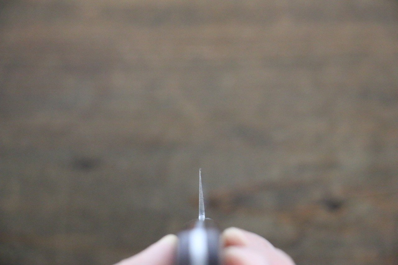堺 孝行 V金10号 17層ダマスカス ペティーナイフ 135mm - 清助刃物