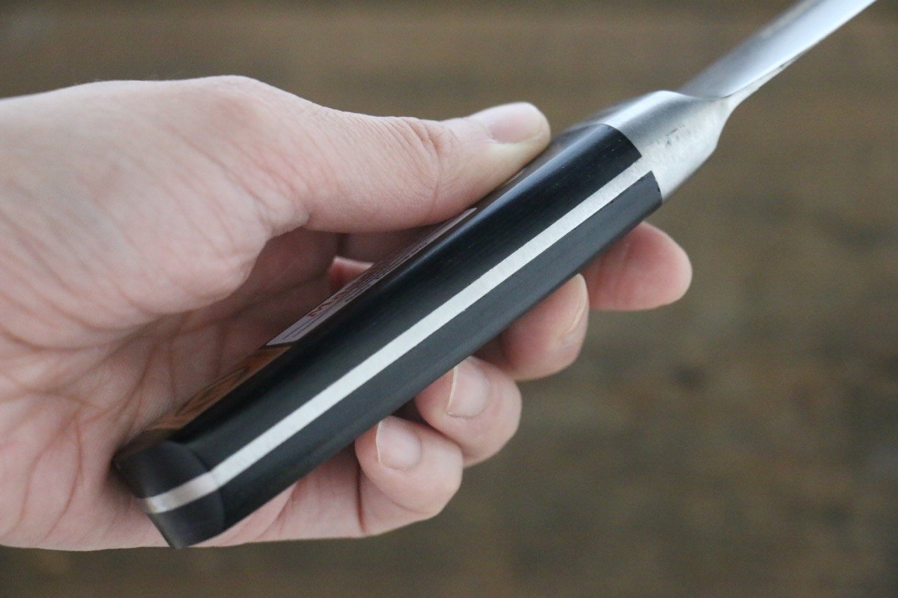 正広 モリブデン鋼(MOL) 丸仕上げ 骨スキ包丁 150mm - 清助刃物