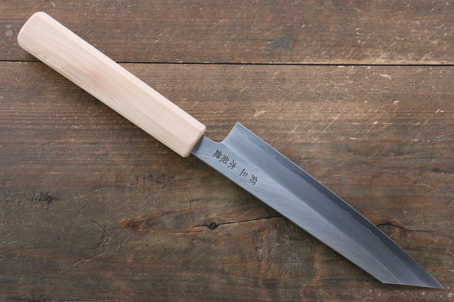 清助 銀三鋼 切付ペティナイフ 150mm 桜柄 - 清助刃物