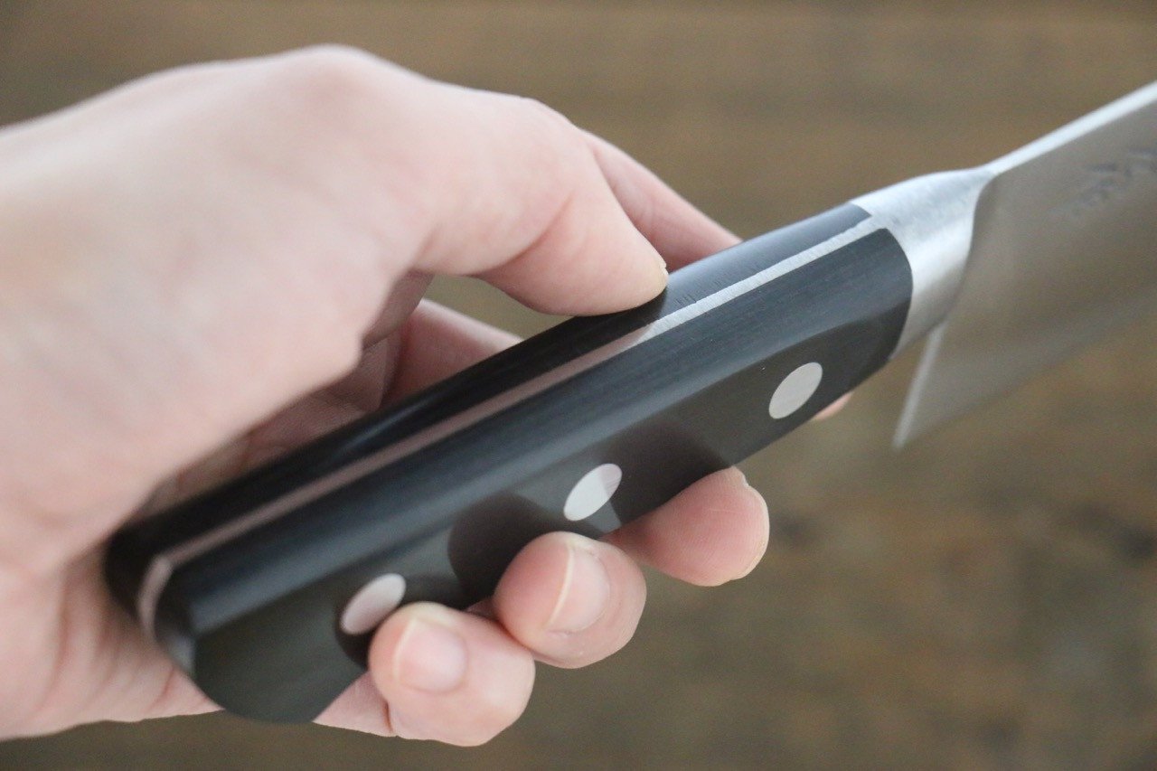 正広 日本鋼 (ZCD-U) 三徳包丁  175mm - 清助刃物