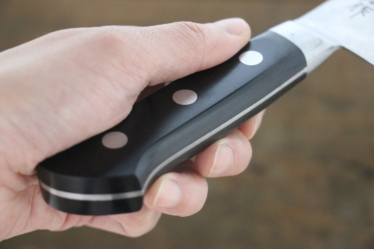 正広 日本鋼 (ZCD-U) 三徳包丁  175mm - 清助刃物