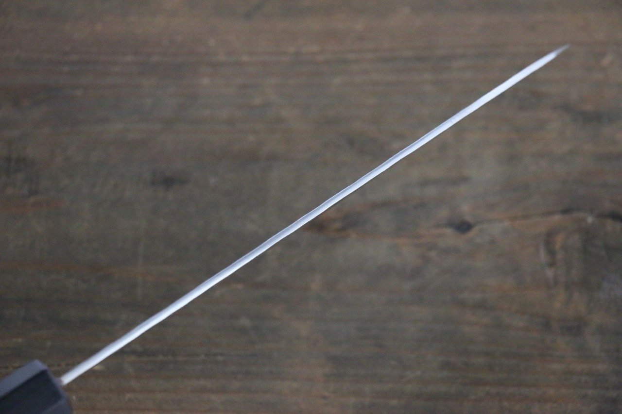 清助 AUS10 三徳包丁 180mm 紫檀柄 - 清助刃物