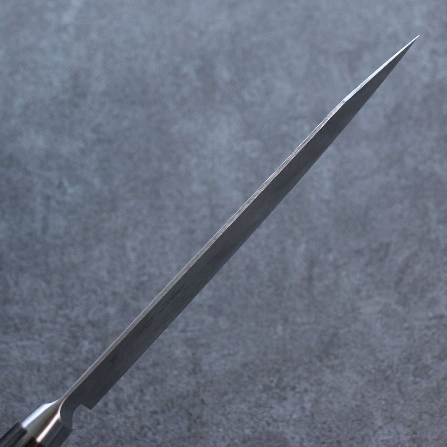 清助 SG2 鎚目 牛刀包丁 210mm グレー合板柄 - 清助刃物