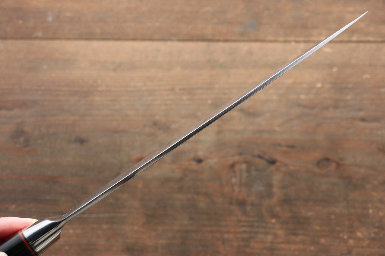 清助 コバルトゴールド ダマスカス 牛刀包丁 210mm マイカルタ柄 - 清助刃物