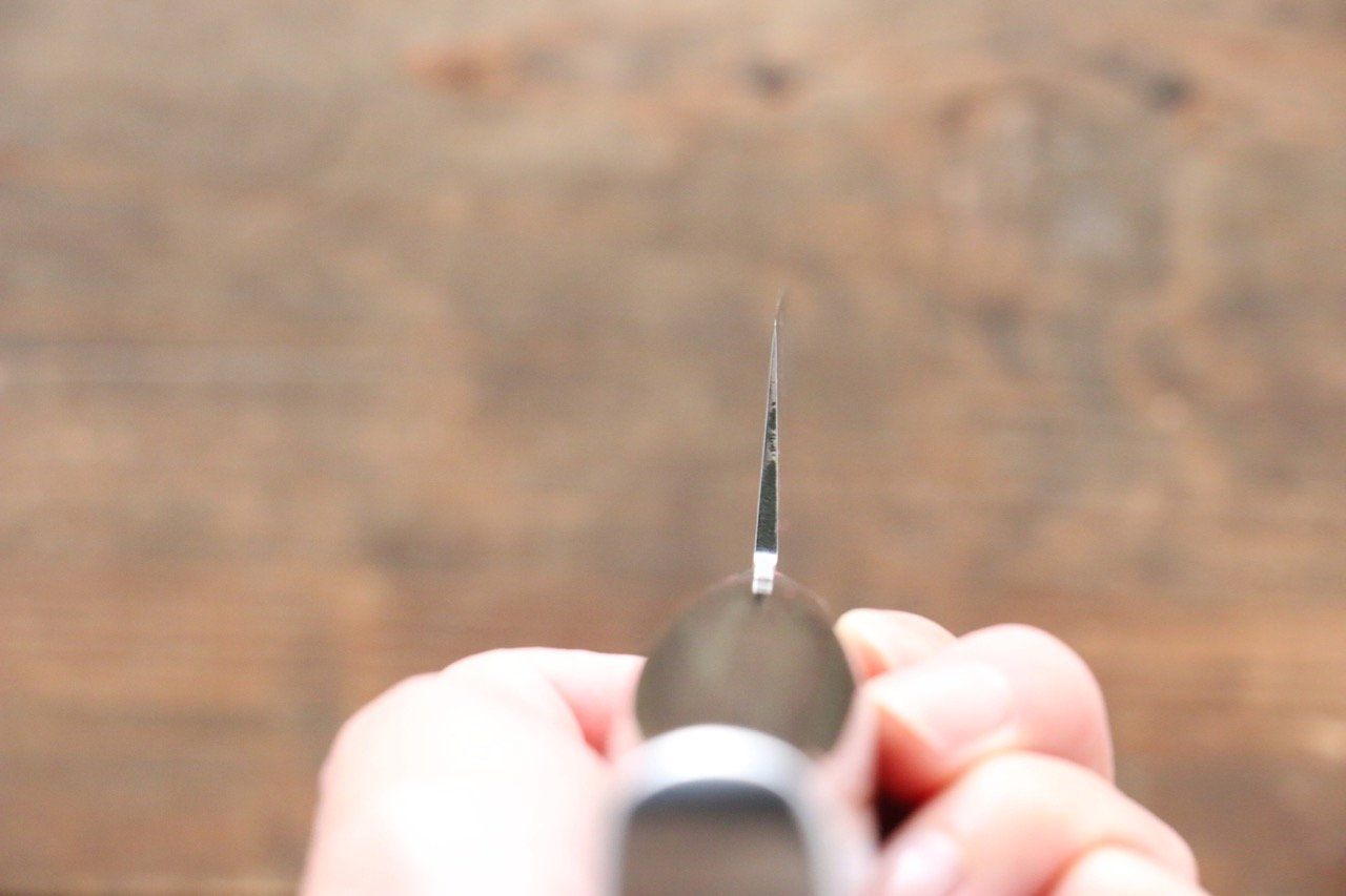 清助 コバルトゴールド ダマスカス 牛刀包丁 210mm マイカルタ柄 - 清助刃物