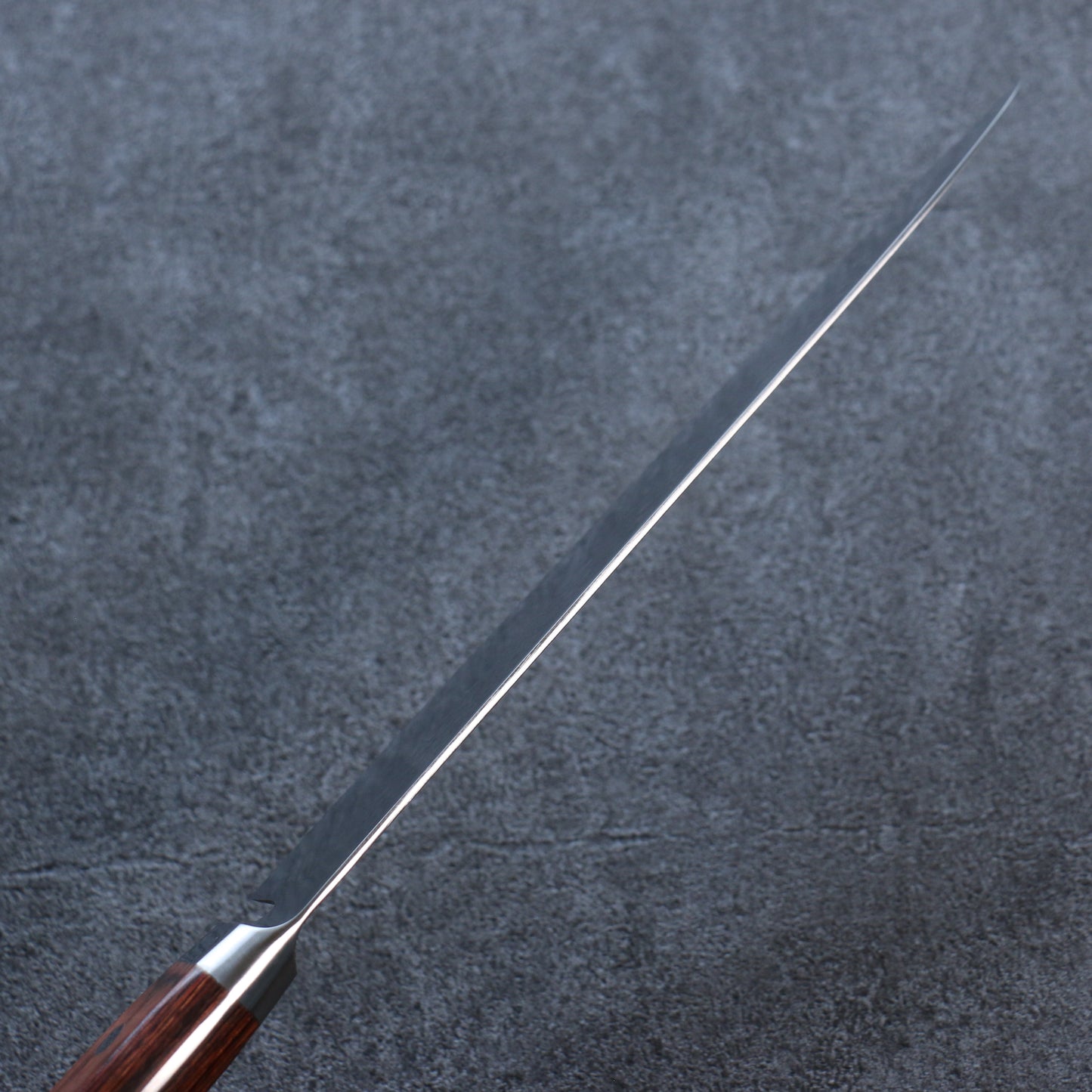 清助 SG2 鎚目 牛刀包丁 210mm マホガニー柄 - 清助刃物