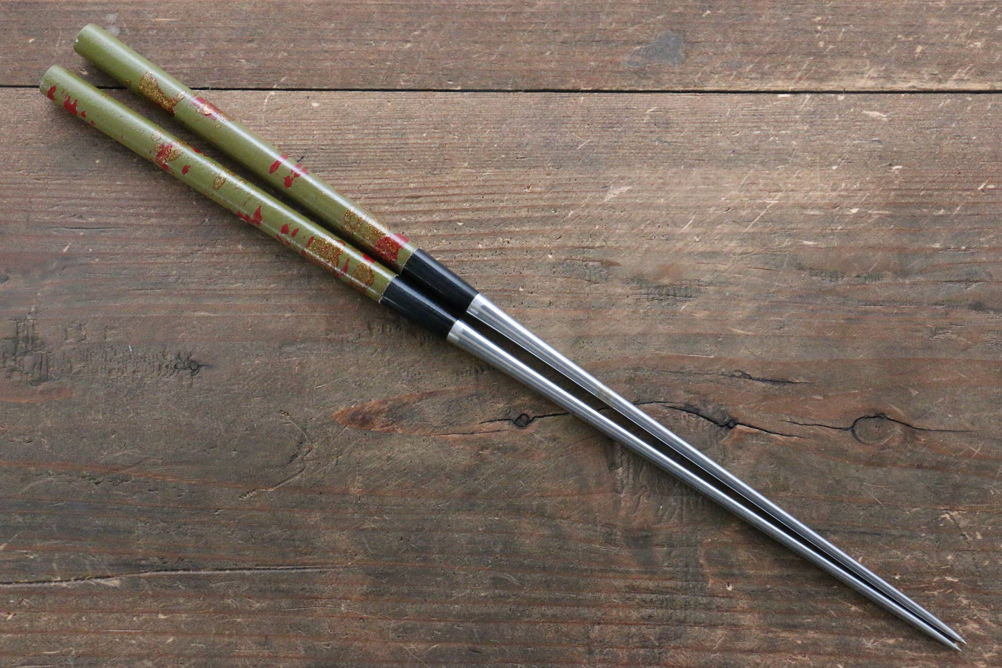 山中塗盛箸 165mm - 清助刃物
