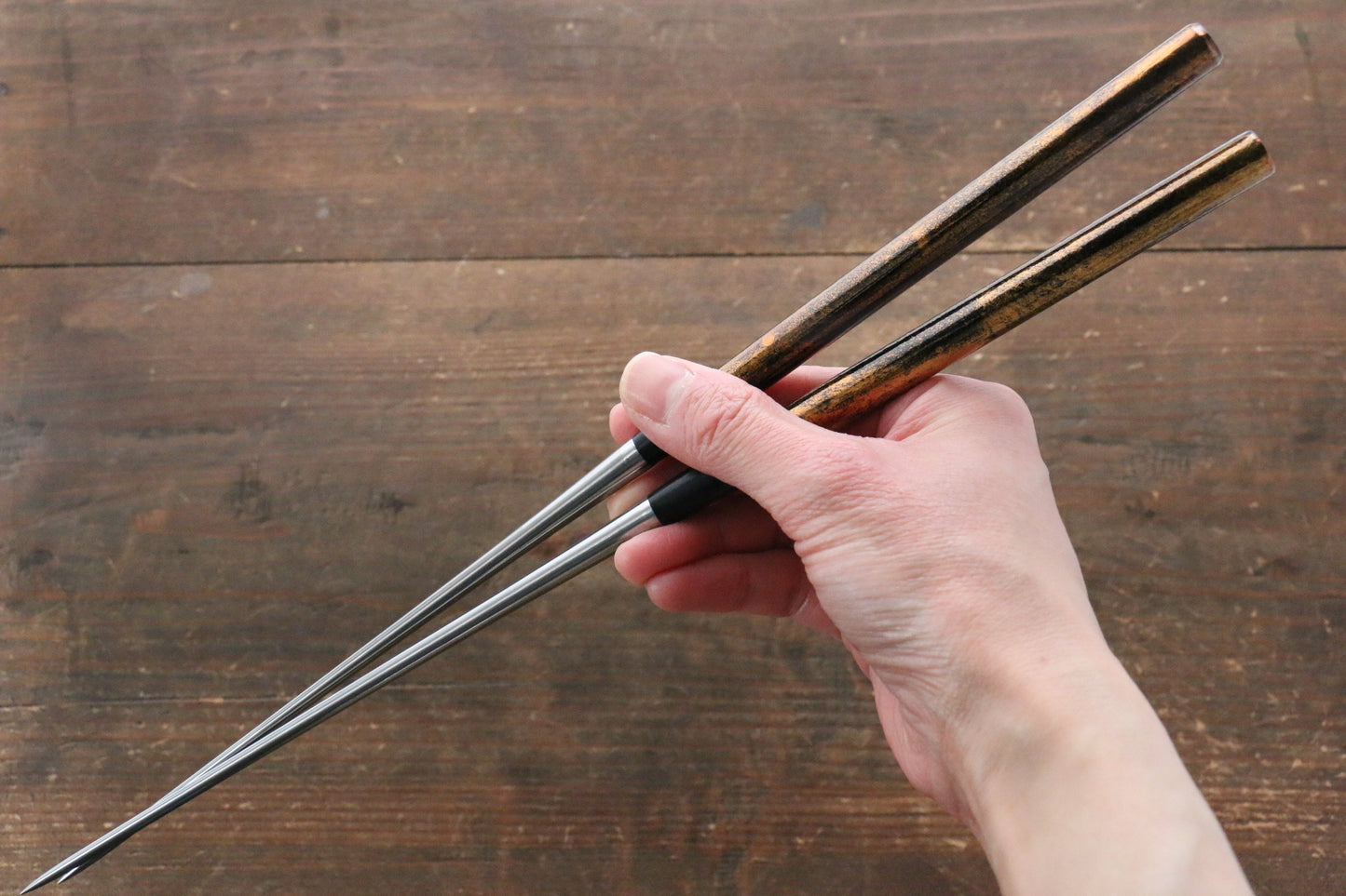 山中塗盛箸 180mm - 清助刃物