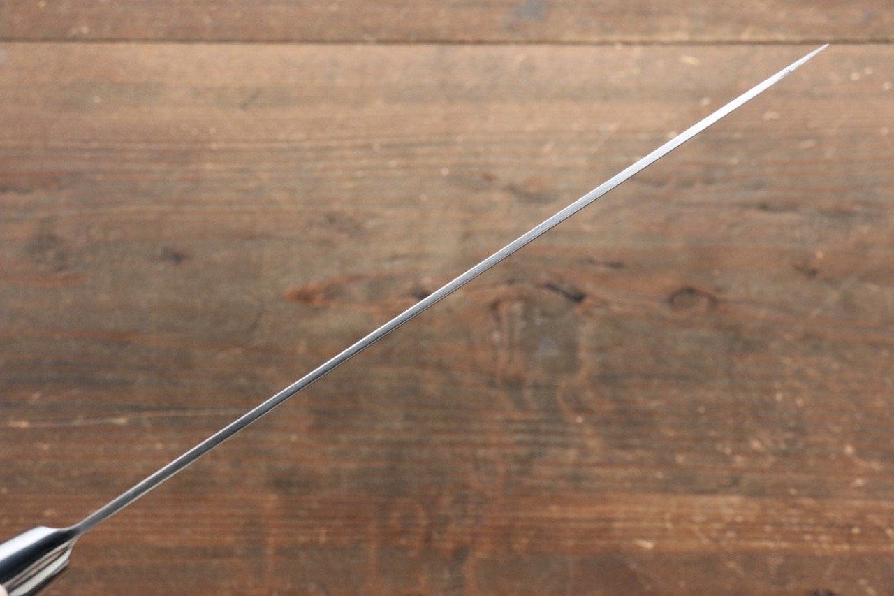 清助 コバルトゴールド ダマスカス 牛刀包丁 240mm マイカルタ柄 - 清助刃物