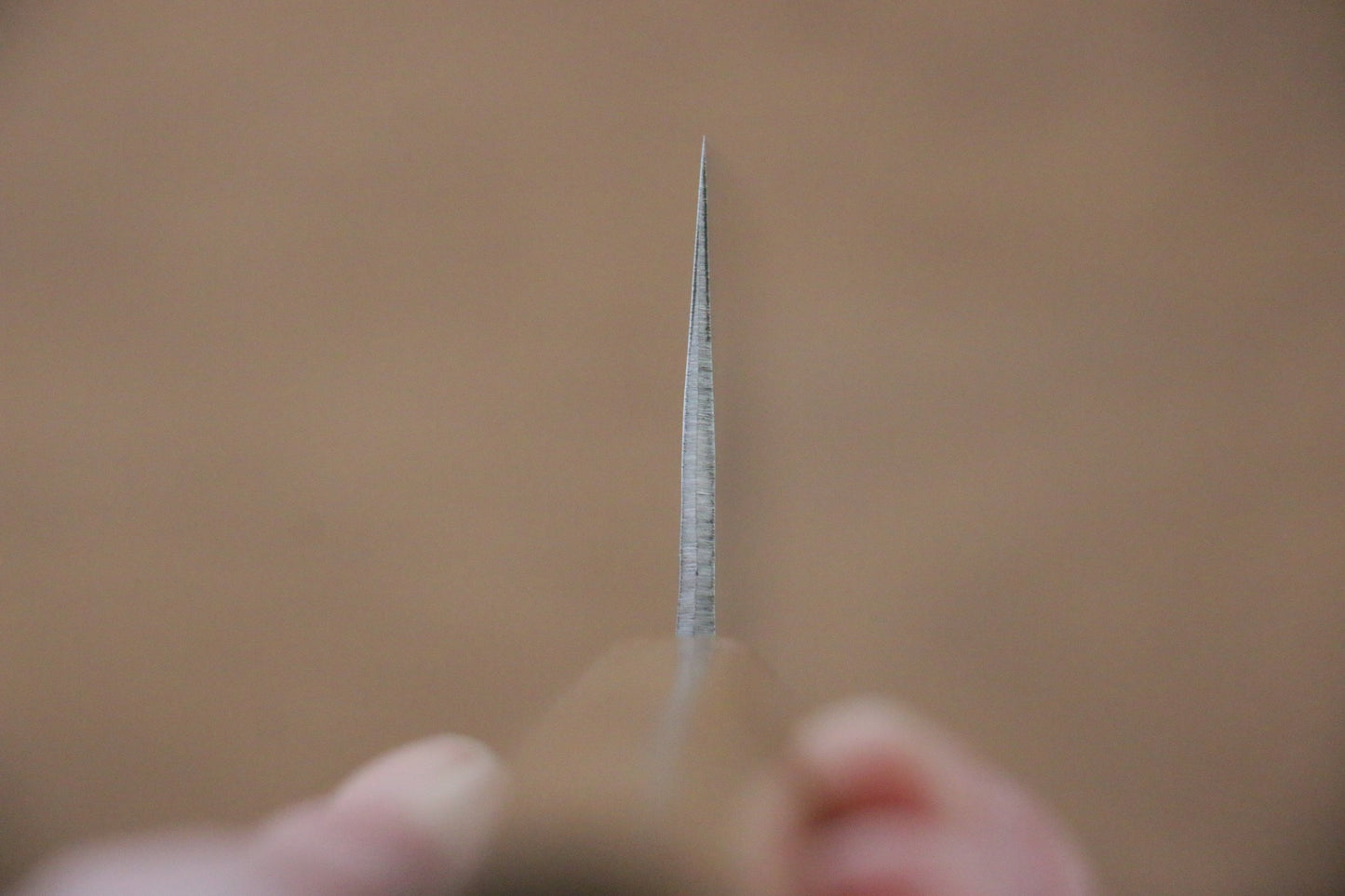 訓平 V金1号 鎚目 三徳包丁 170mm エンジュ柄 - 清助刃物