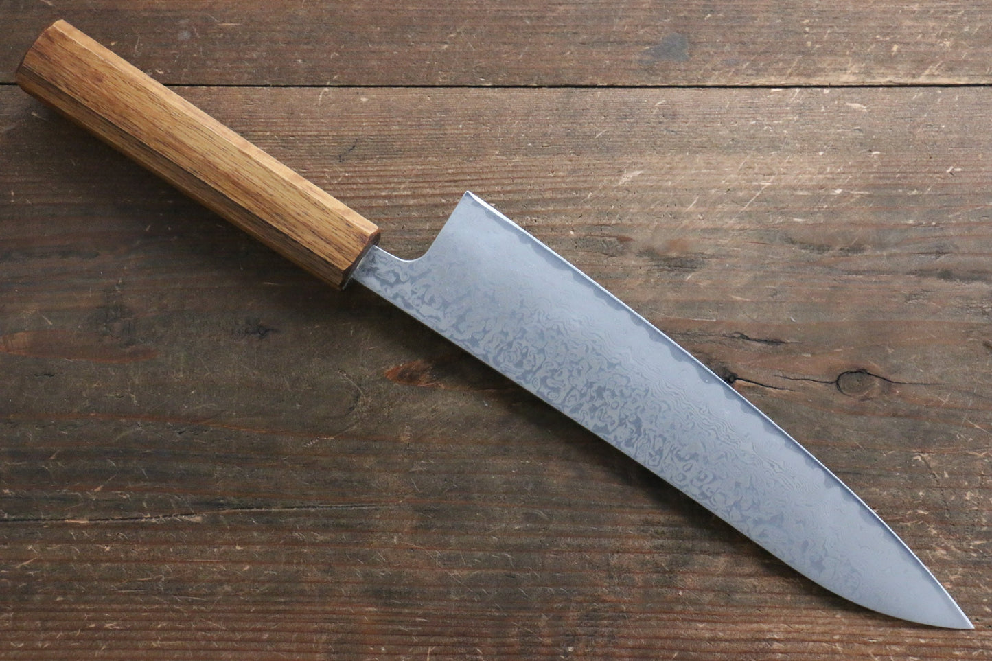 清助 SLD鋼 49層ダマスカス 牛刀包丁 210mm - 清助刃物