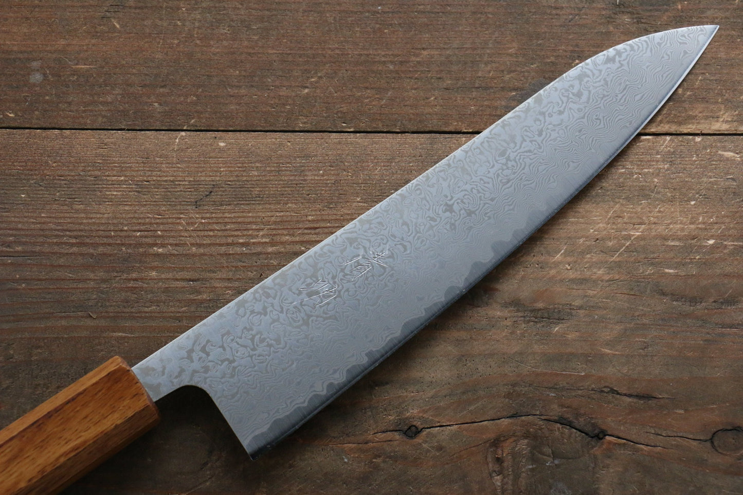 清助 SLD鋼 49層ダマスカス 牛刀包丁 210mm - 清助刃物