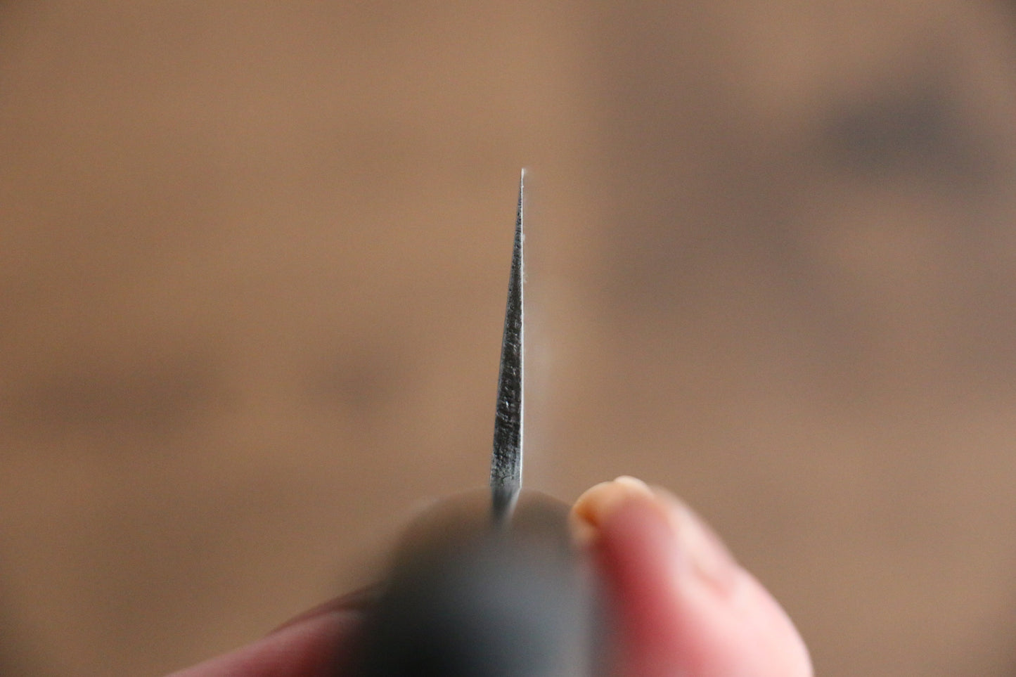 山本 直 V金10号 ダマスカス 牛刀包丁 210mm 黒合板柄 - 清助刃物