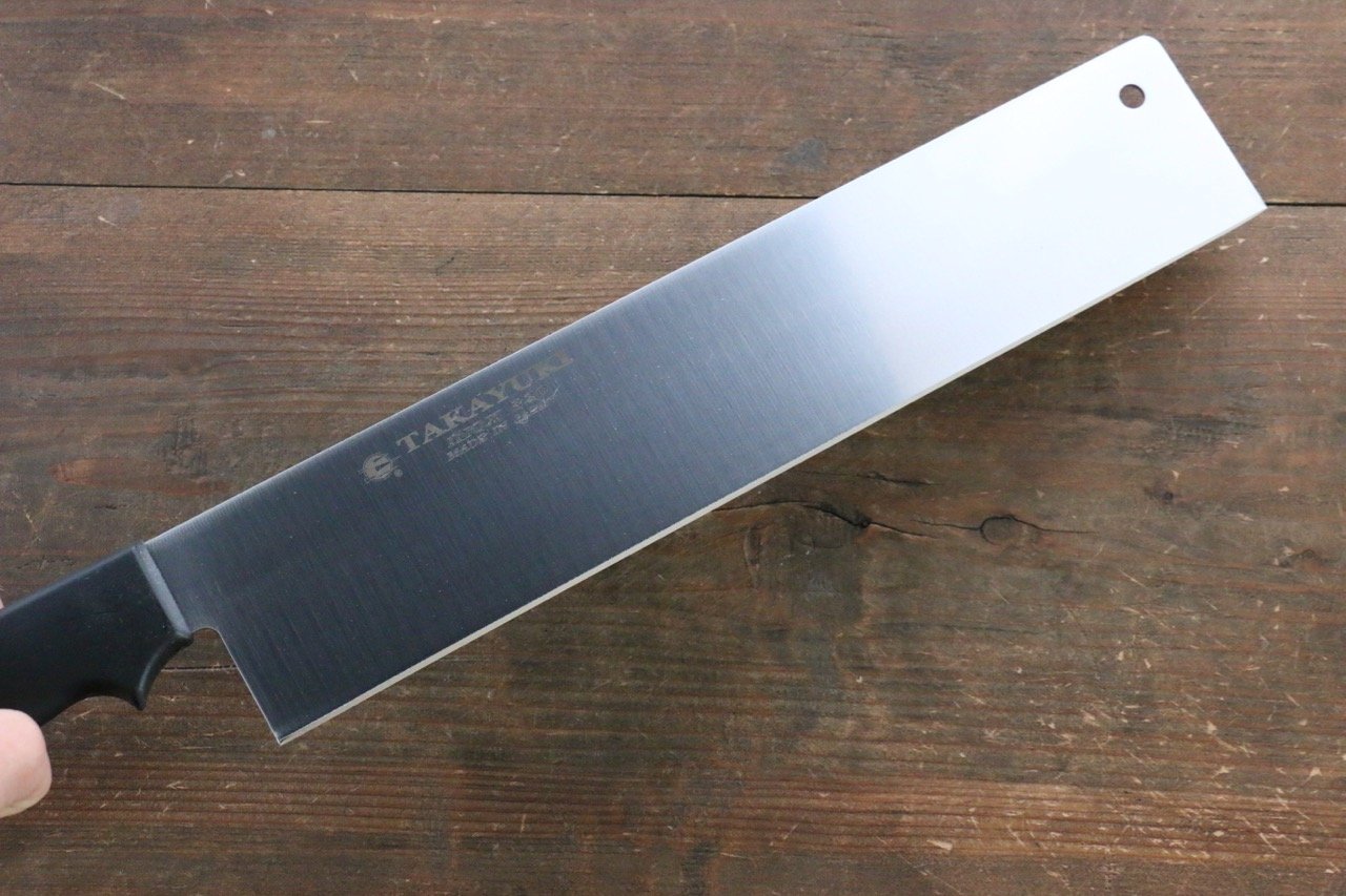 堺 孝行 INOX ステンレススチール 万能包丁 320mm プラスチック柄 - 清助刃物