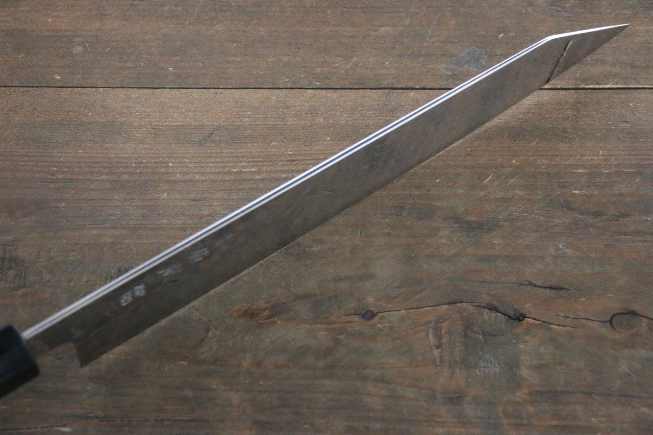 佑成 ZDP189 ダマスカス 切付牛刀包丁 270mm 紫檀柄 - 清助刃物