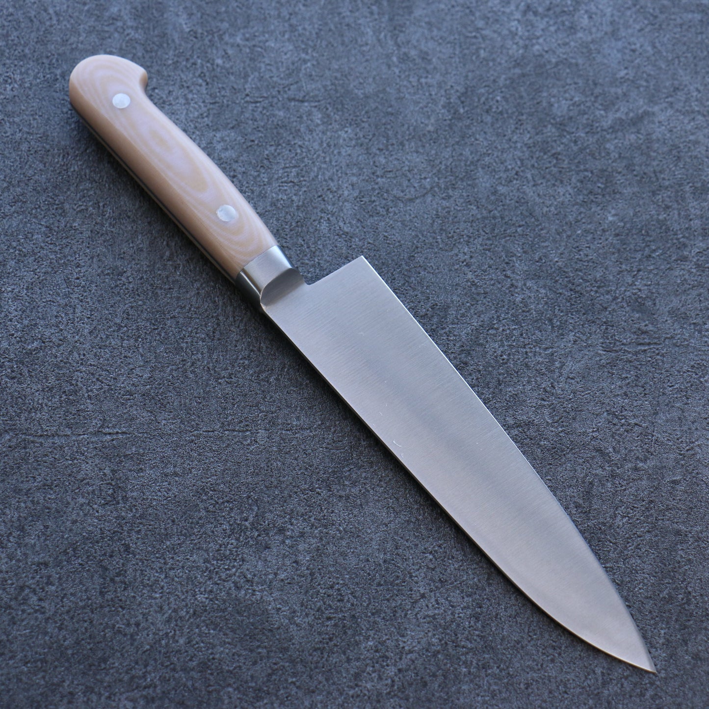 ANNE 日本鋼 牛刀包丁 180mm マイカルタ柄 - 清助刃物