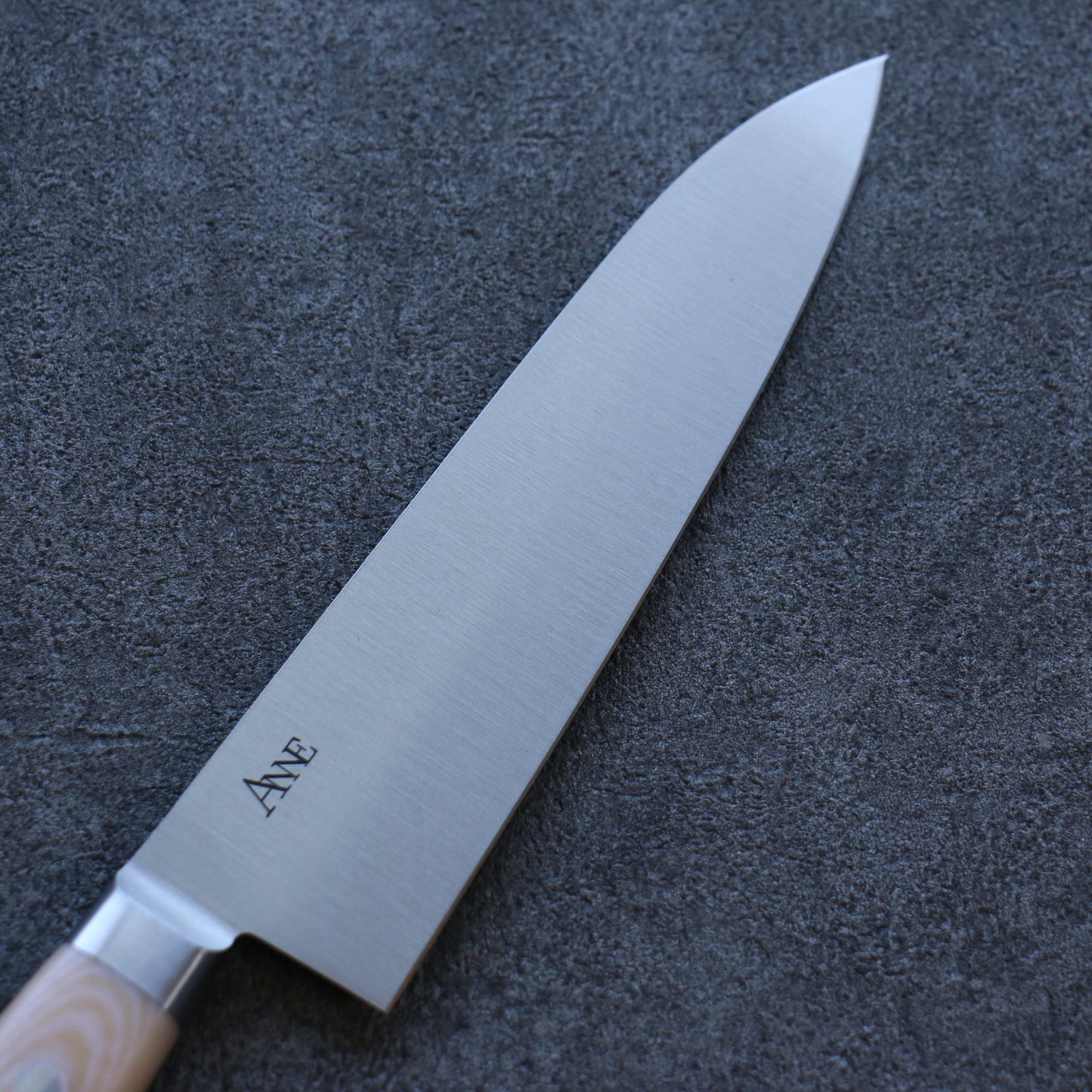 ANNE 日本鋼 牛刀包丁 180mm マイカルタ柄 - 清助刃物