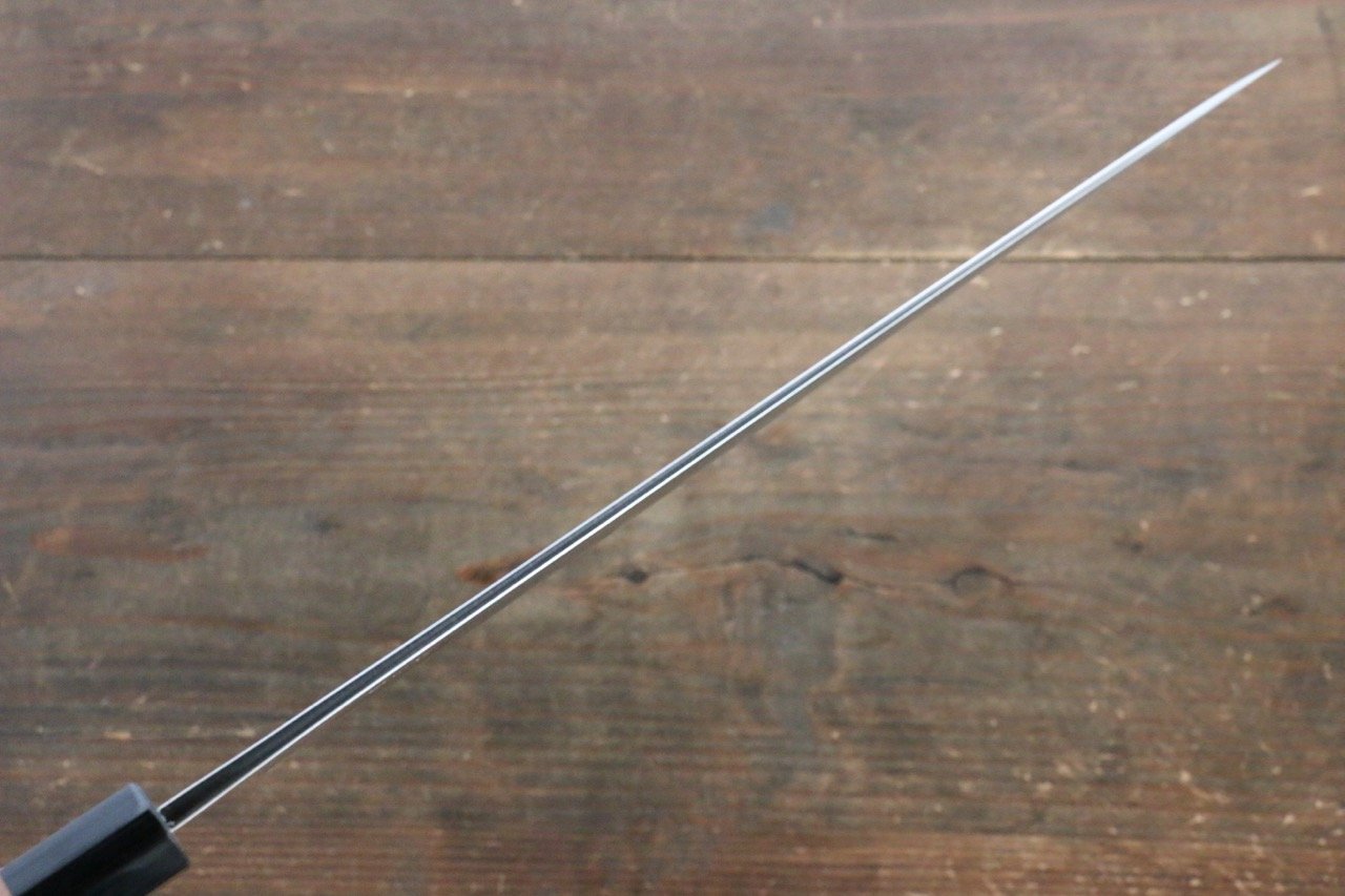 山本 直 V金10号 ダマスカス 筋引包丁  270mm イチイ柄 - 清助刃物